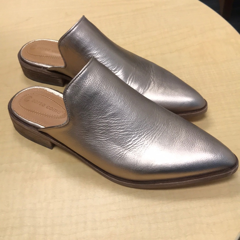 Corso Cosmo Gold Mules